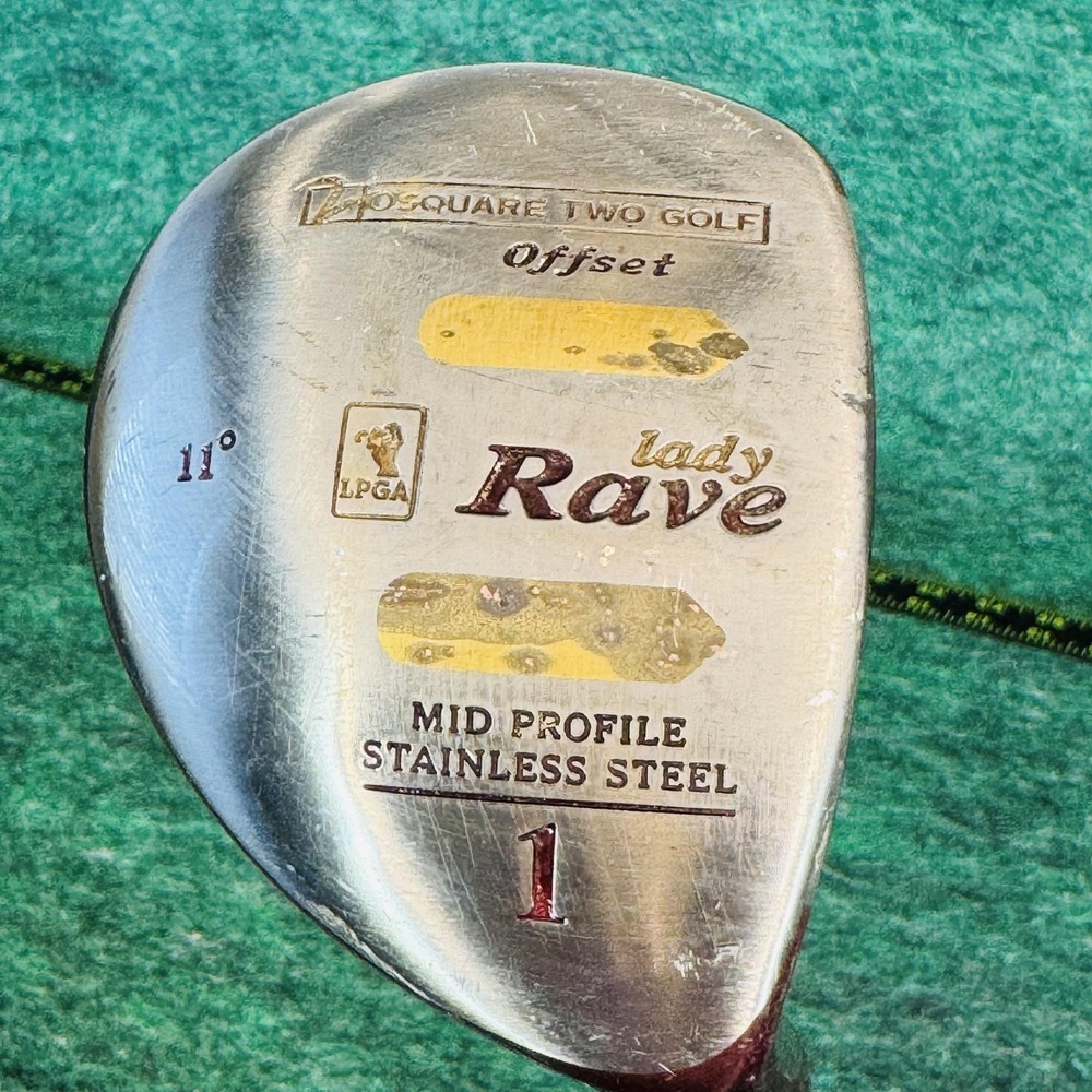 Square Two Lady Rave 11° Driver Womens RH 44.5 In Ladies Graphite Red Golf Club